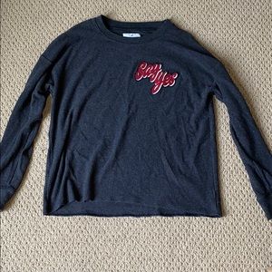 “Say Yes” American Eagle long sleeve